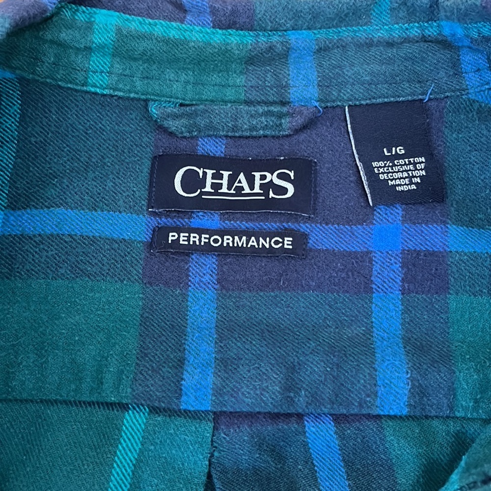 Chaps flannel shirt - Picture 2 of 4